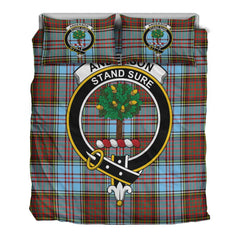 Anderson Ancient Tartan Crest Bedding Set