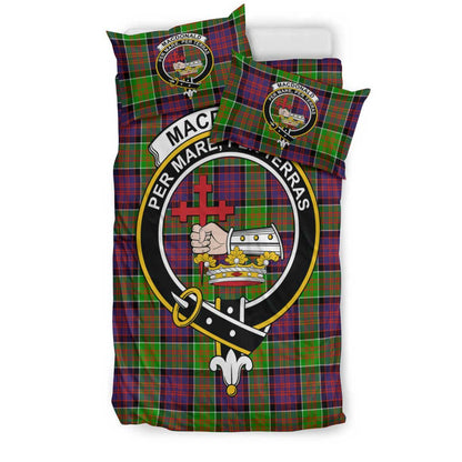 MacDonald of Clanranald Tartan Crest Bedding Set