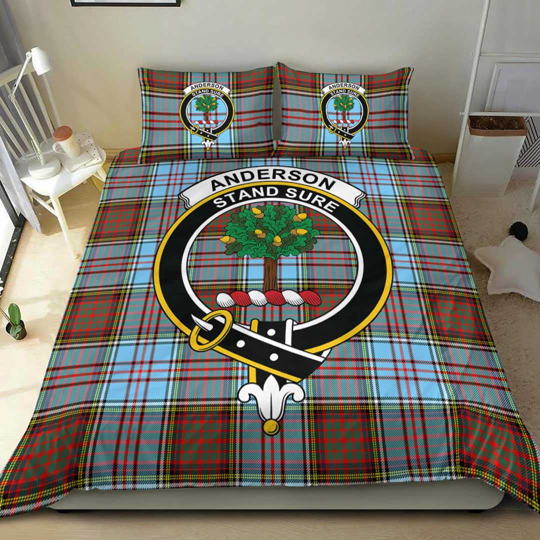 Anderson Ancient Tartan Crest Bedding Set