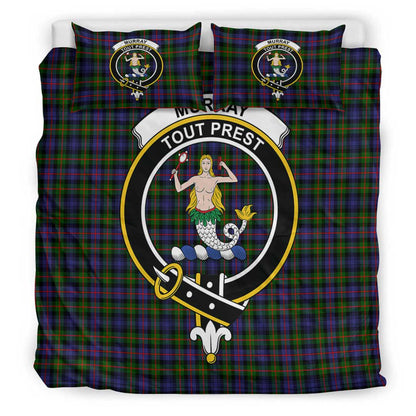 Murray of Atholl Modern Tartan Crest Bedding Set