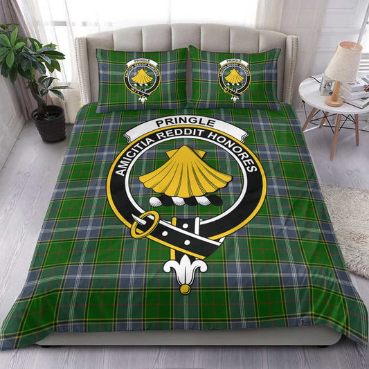 Pringle Tartan Crest Bedding Set