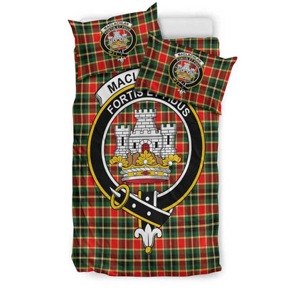 MacLachlan Hunting Modern Tartan Crest Bedding Set