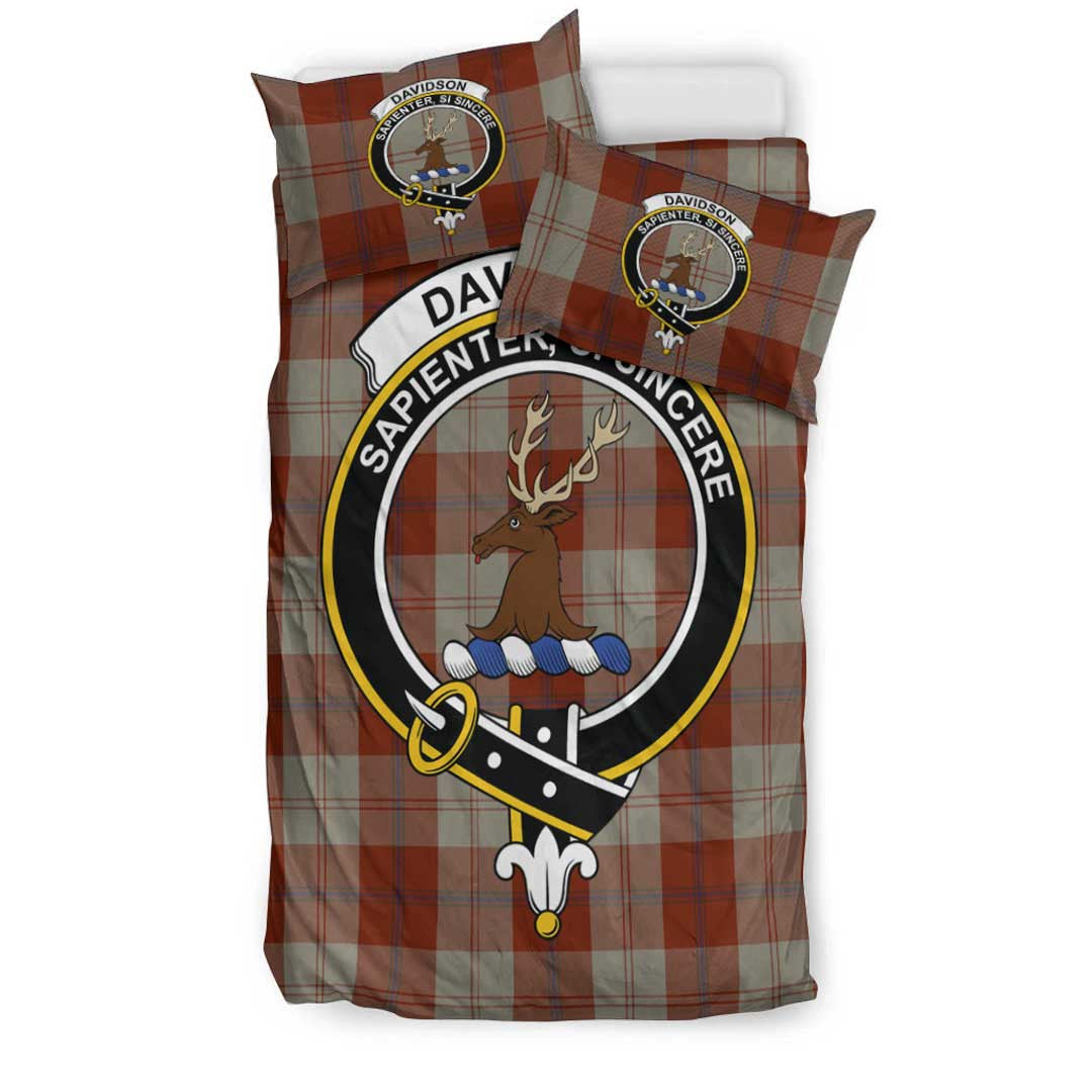 Davidson Dress Dancers Tartan Crest Bedding Set