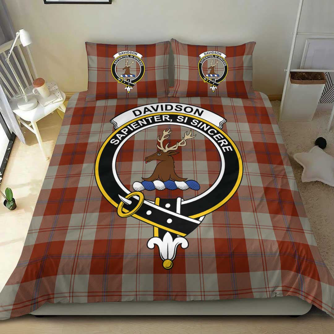 Davidson Dress Dancers Tartan Crest Bedding Set