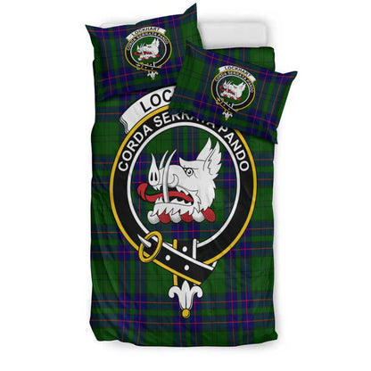 Lockhart Tartan Crest Bedding Set