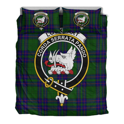 Lockhart Tartan Crest Bedding Set