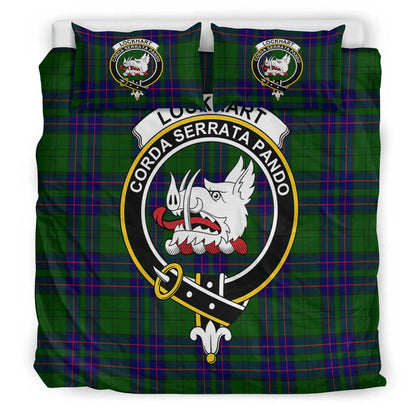 Lockhart Tartan Crest Bedding Set