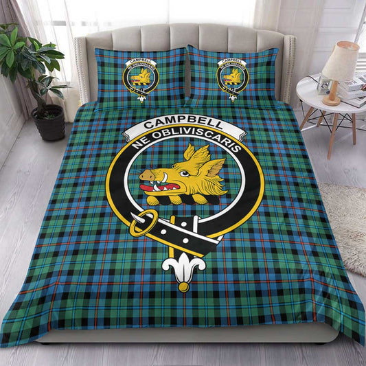 Campbell of Cawdor Ancient Tartan Crest Bedding Set