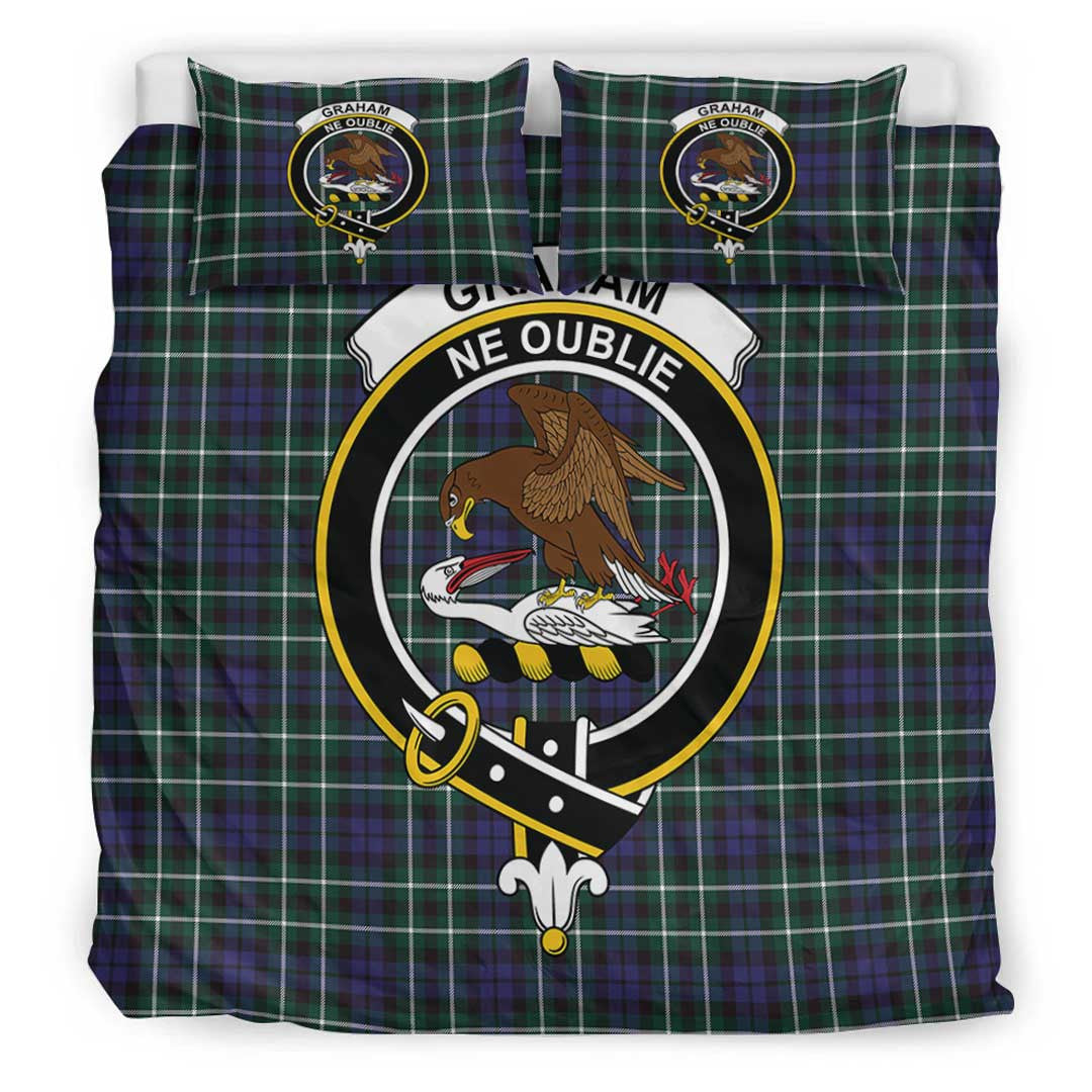 Graham of Montrose Modern Tartan Crest Bedding Set