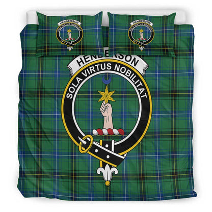 Henderson Ancient Tartan Crest Bedding Set