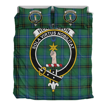 Henderson Ancient Tartan Crest Bedding Set