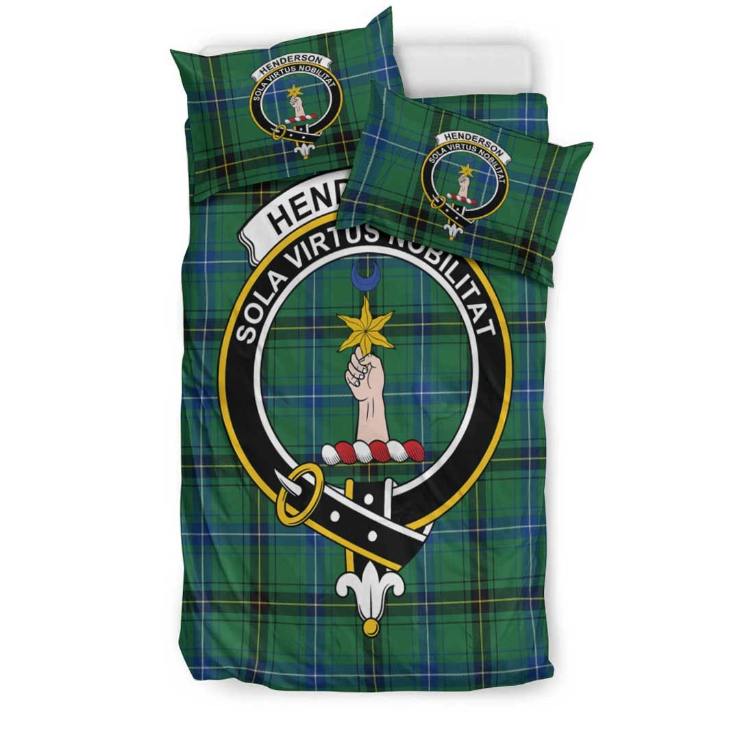 Henderson Ancient Tartan Crest Bedding Set