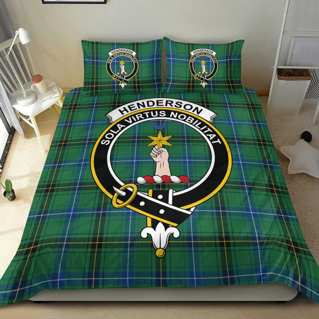 Henderson Ancient Tartan Crest Bedding Set