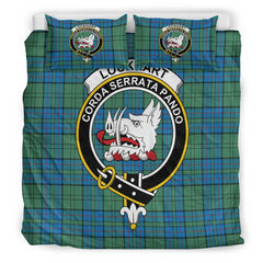 Lockhart Modern Tartan Crest Bedding Set