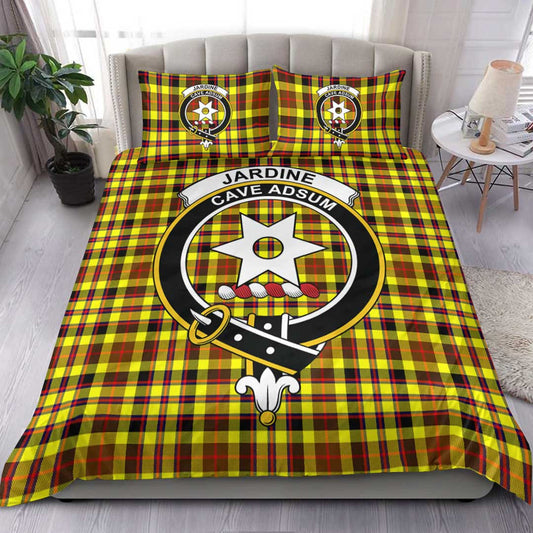 Jardine Tartan Crest Bedding Set