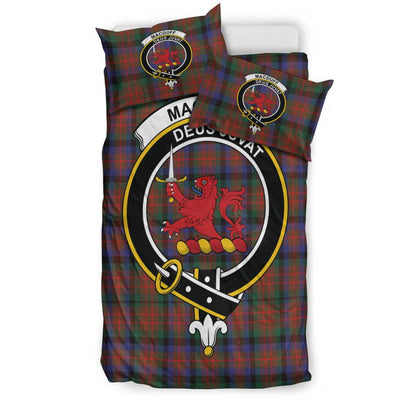 MacDuff Hunting Modern Tartan Crest Bedding Set