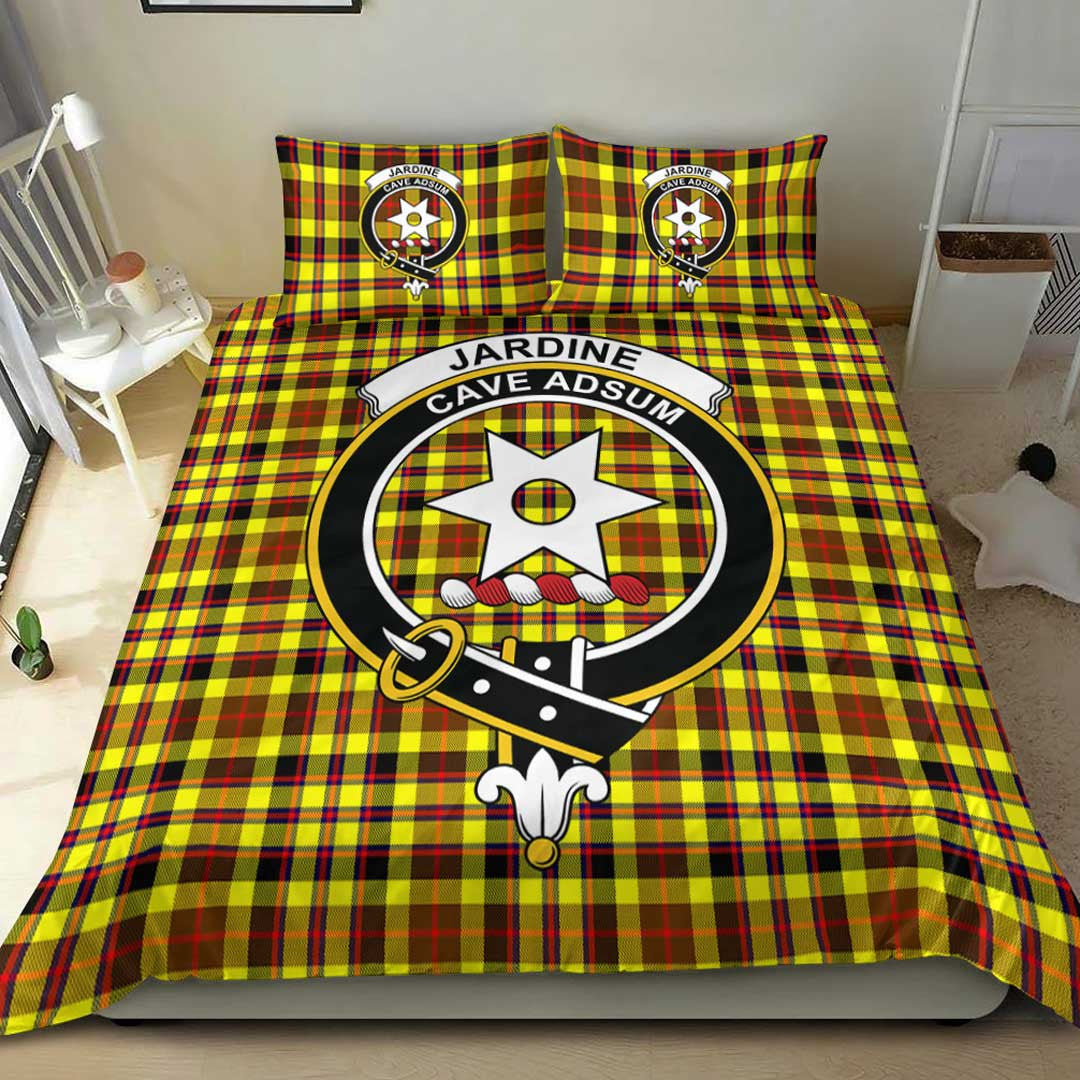 Jardine Tartan Crest Bedding Set