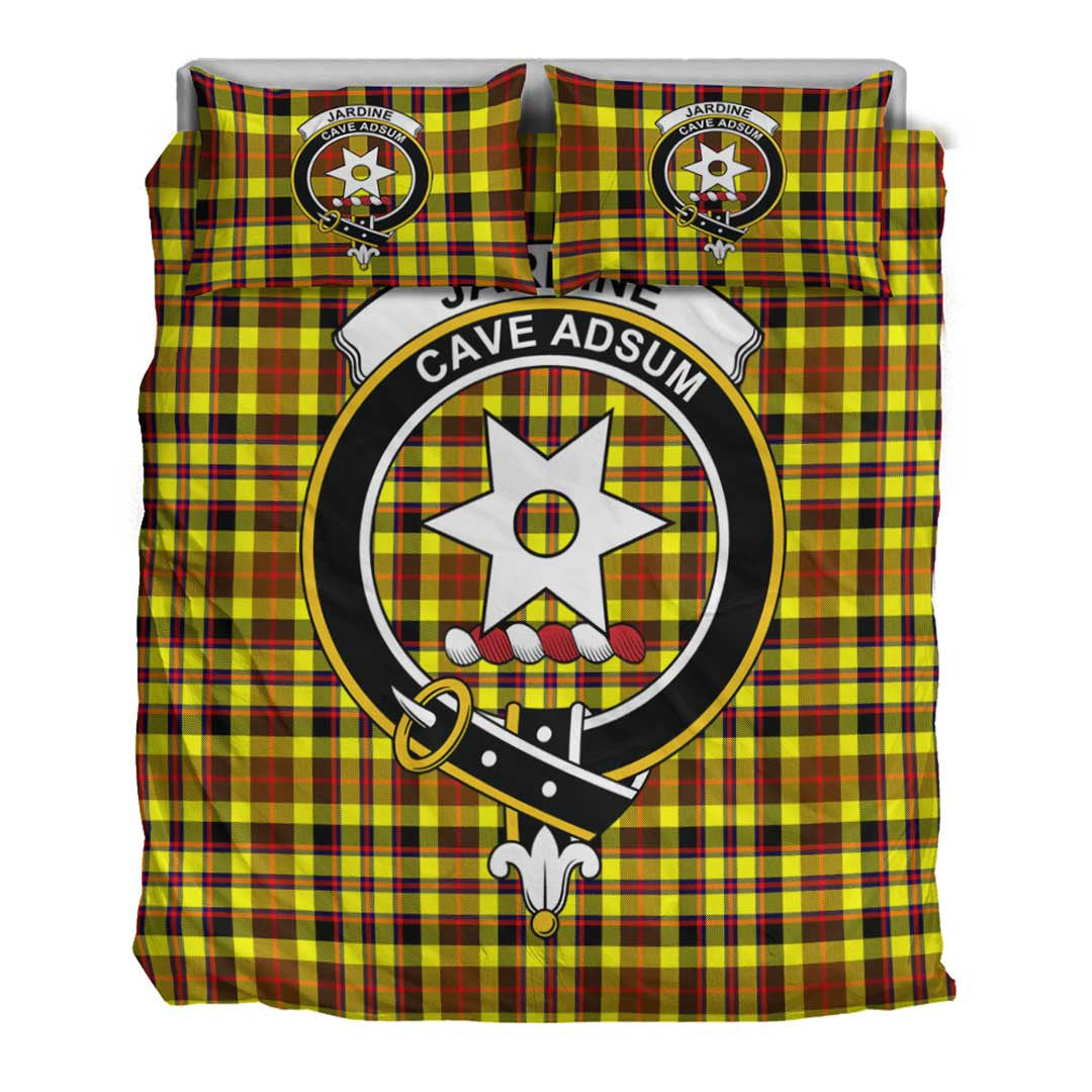 Jardine Tartan Crest Bedding Set