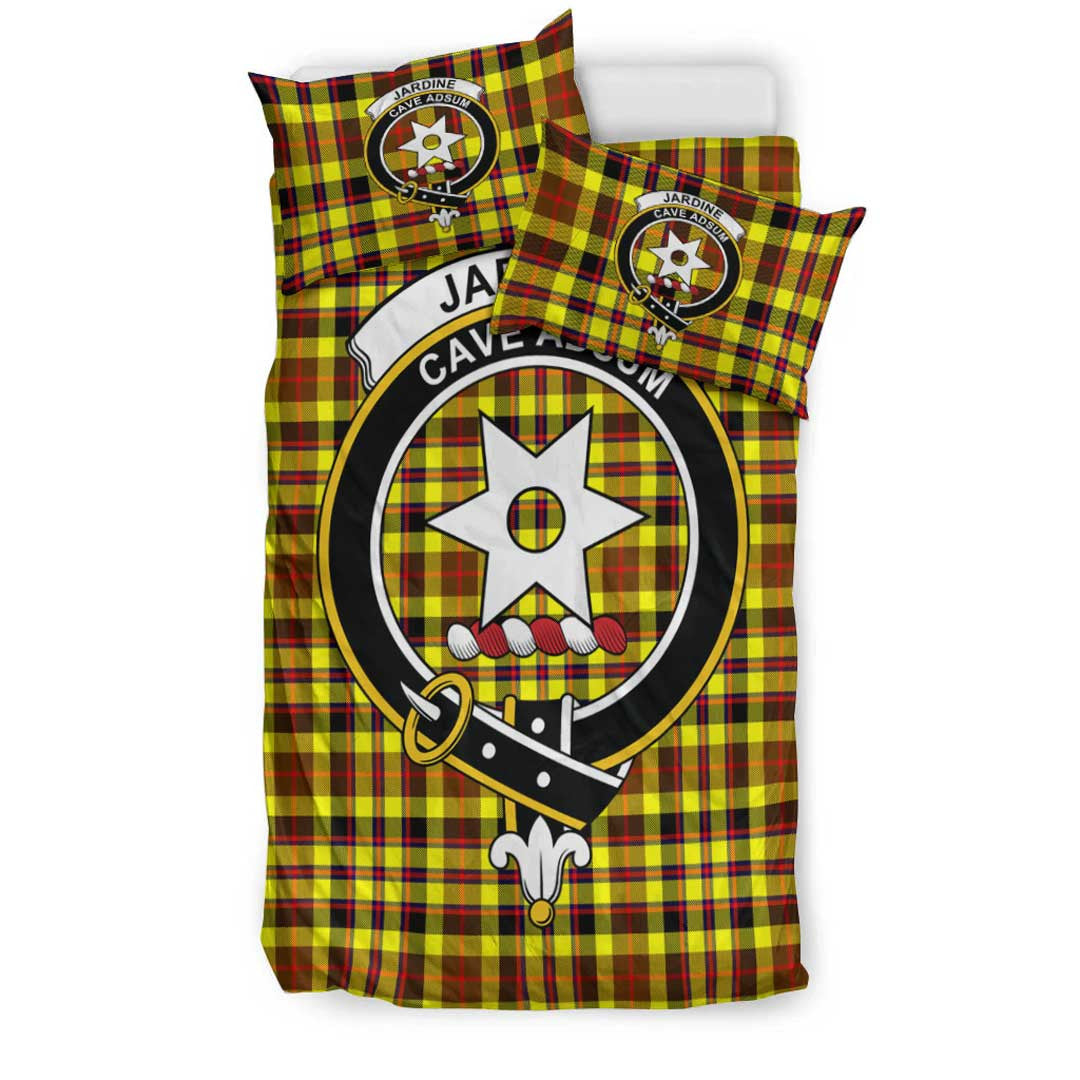 Jardine Tartan Crest Bedding Set