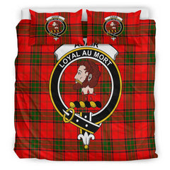 Adair Tartan Crest Bedding Set