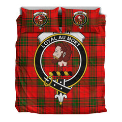 Adair Tartan Crest Bedding Set