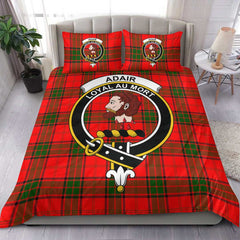 Adair Tartan Crest Bedding Set