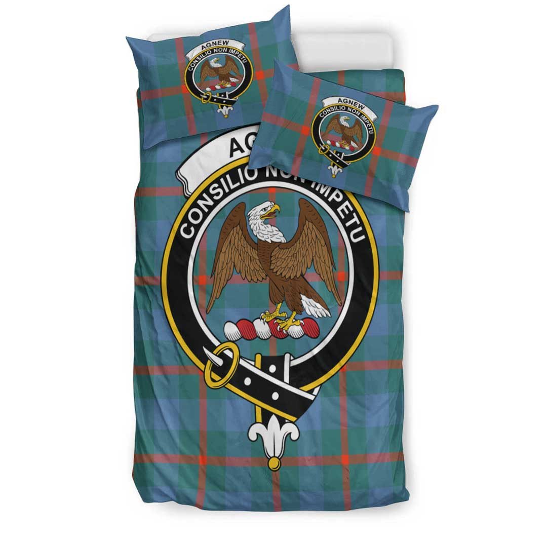 Agnew Ancient Tartan Crest Bedding Set
