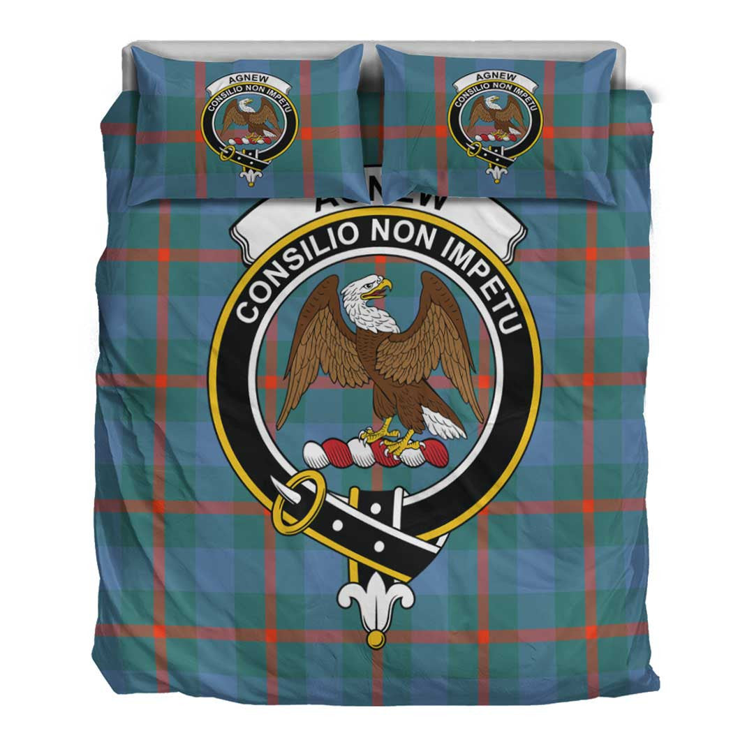 Agnew Ancient Tartan Crest Bedding Set