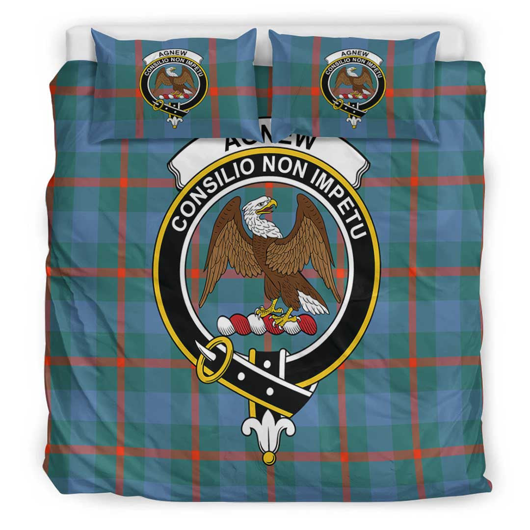 Agnew Ancient Tartan Crest Bedding Set