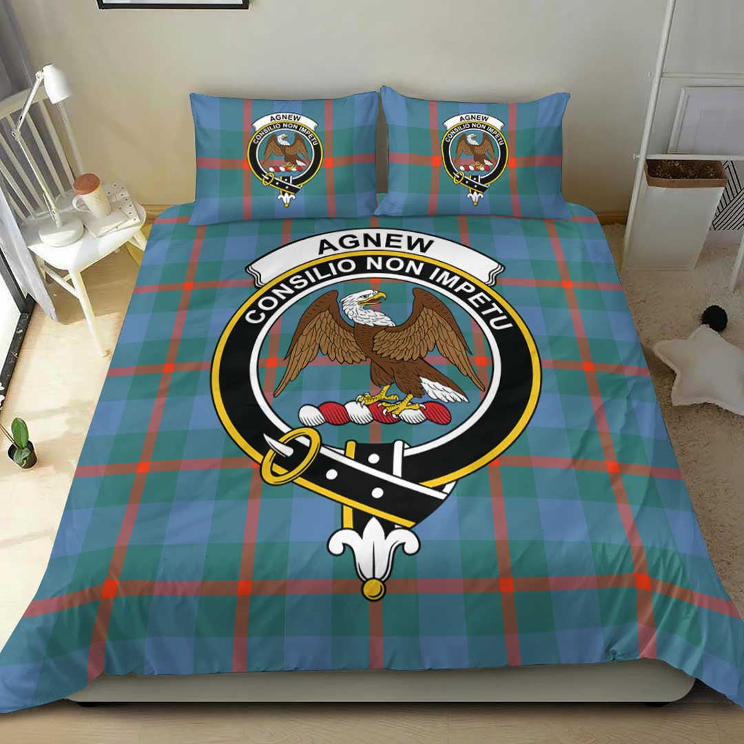 Agnew Ancient Tartan Crest Bedding Set