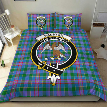 Ralston Tartan Crest Bedding Set