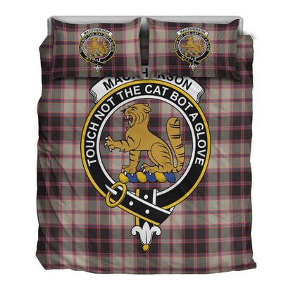 MacPherson Hunting Ancient Tartan Crest Bedding Set