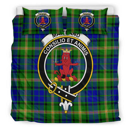 Maitland Tartan Crest Bedding Set