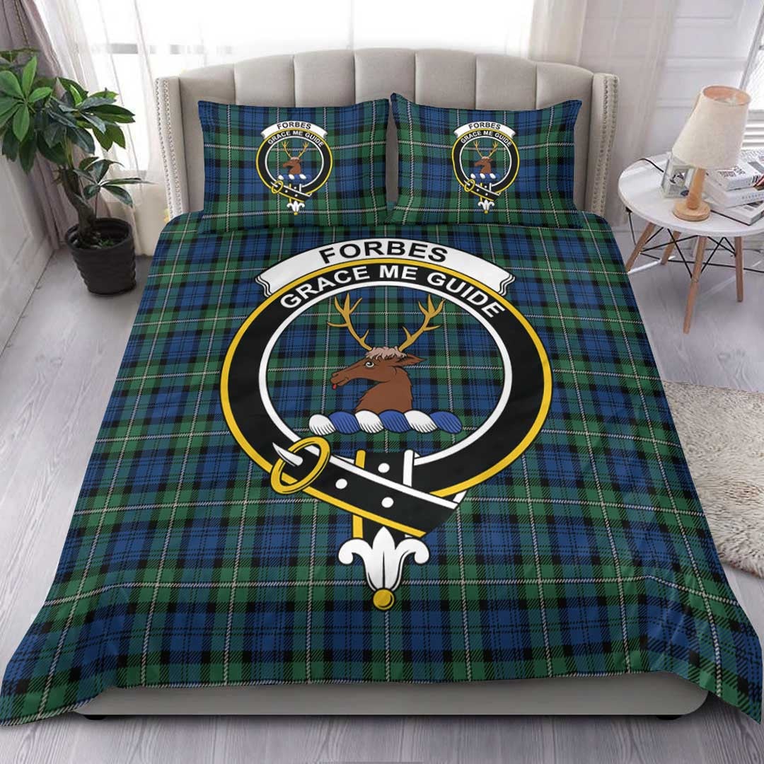 Forbes Ancient Tartan Crest Bedding Set