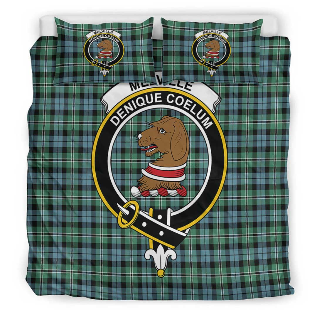 Melville Tartan Crest Bedding Set