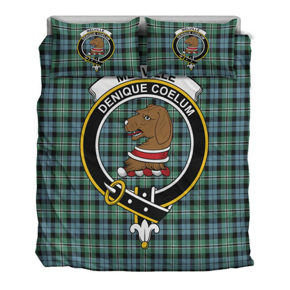 Melville Tartan Crest Bedding Set