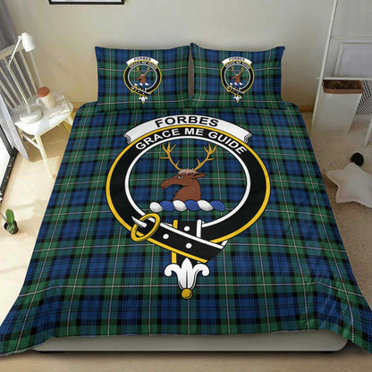 Forbes Ancient Tartan Crest Bedding Set