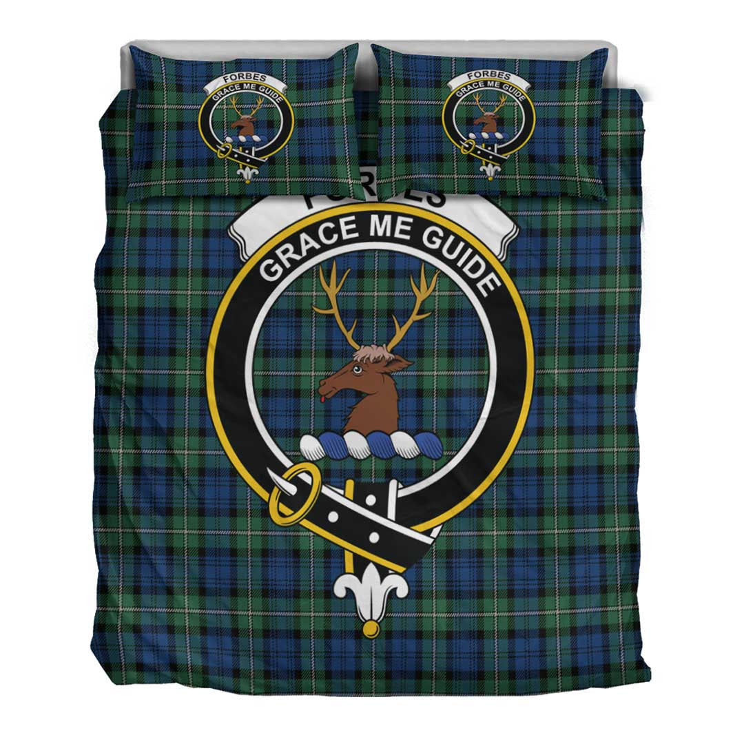 Forbes Ancient Tartan Crest Bedding Set