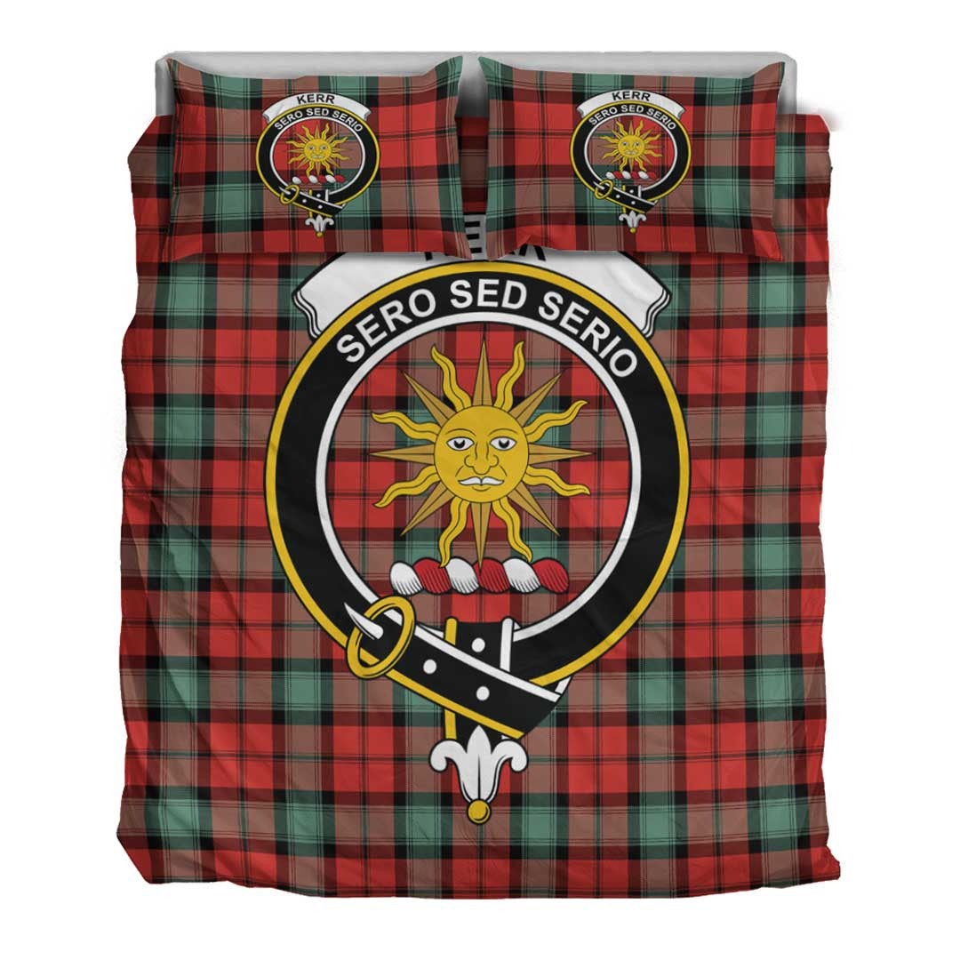 Kerr Ancient Tartan Crest Bedding Set