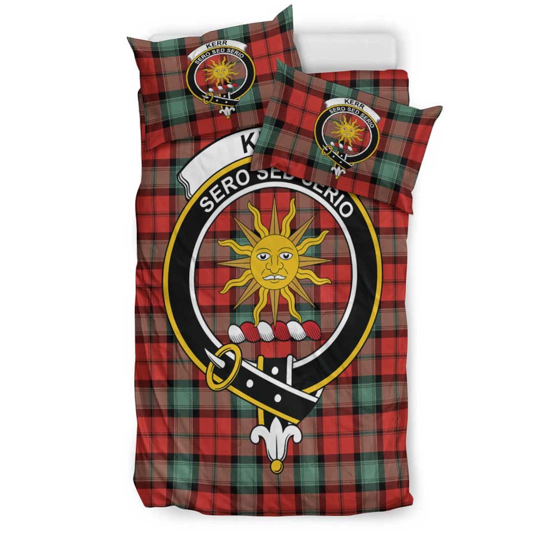 Kerr Ancient Tartan Crest Bedding Set