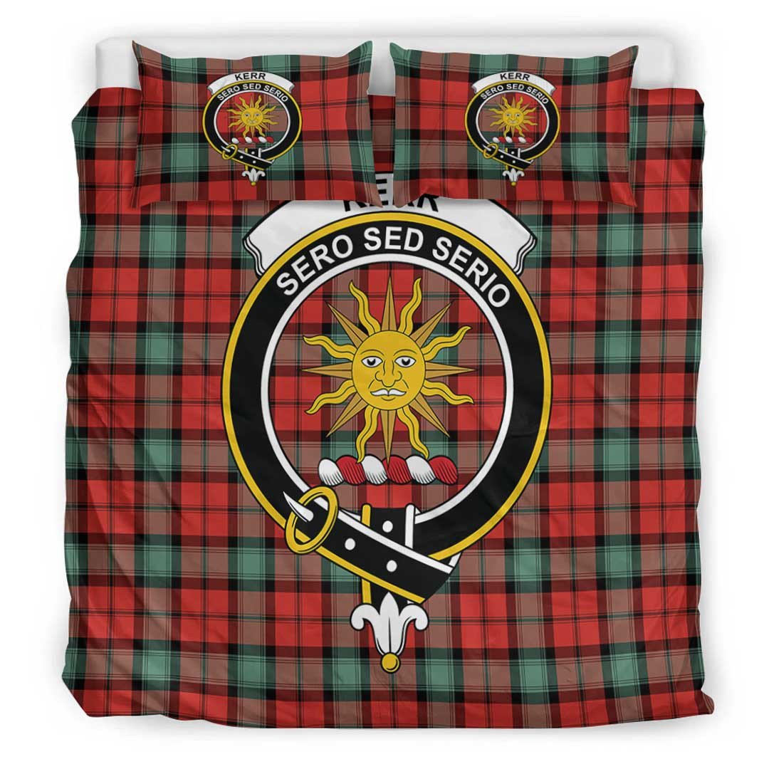 Kerr Ancient Tartan Crest Bedding Set