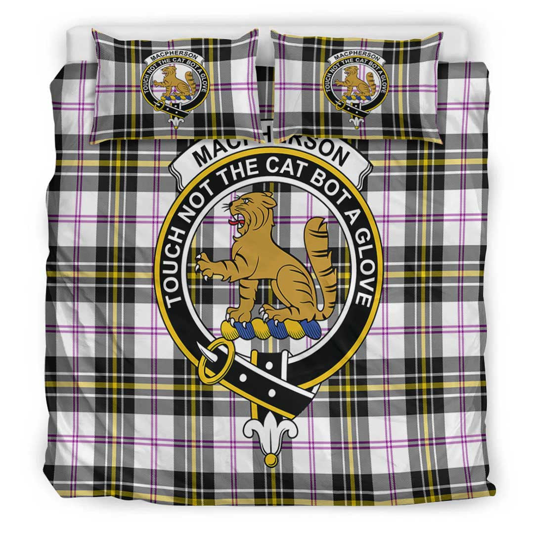 MacPherson Dress Modern Tartan Crest Bedding Set