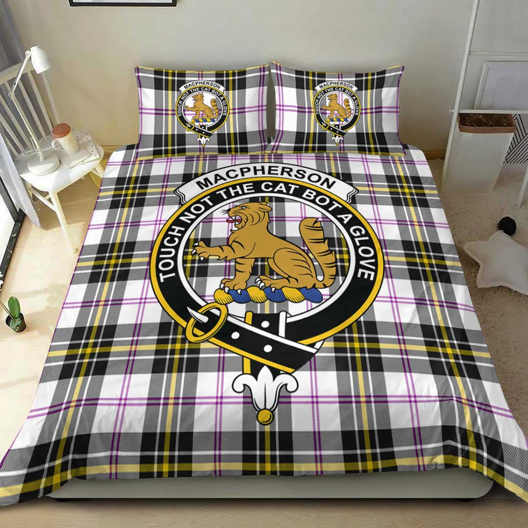 MacPherson Dress Modern Tartan Crest Bedding Set