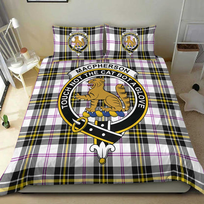 MacPherson Dress Modern Tartan Crest Bedding Set