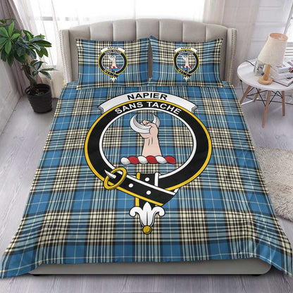 Napier Ancient Tartan Crest Bedding Set