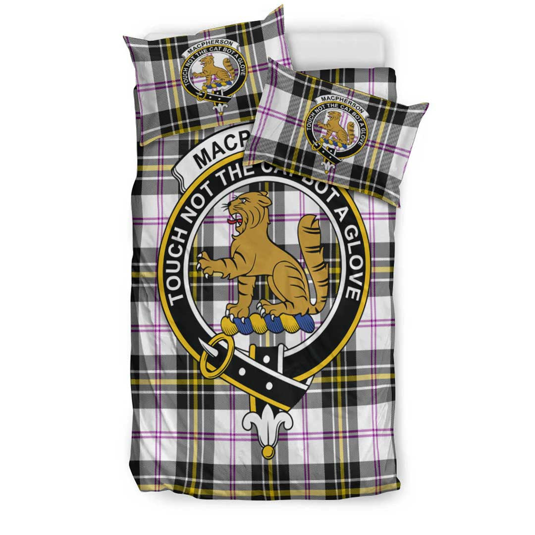 MacPherson Dress Modern Tartan Crest Bedding Set