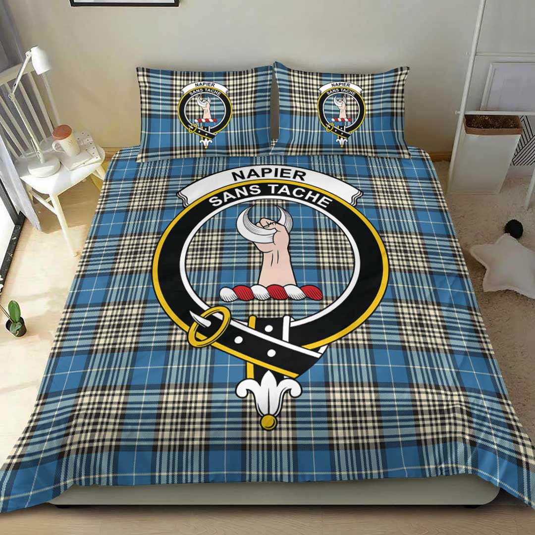 Napier Ancient Tartan Crest Bedding Set