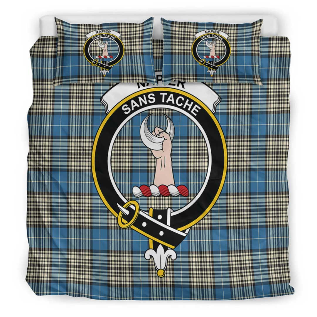 Napier Ancient Tartan Crest Bedding Set