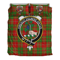 Burnett Ancient Tartan Crest Bedding Set