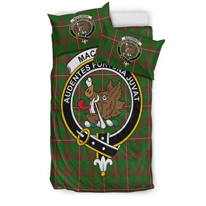 MacKinnon Hunting Modern Tartan Crest Bedding Set